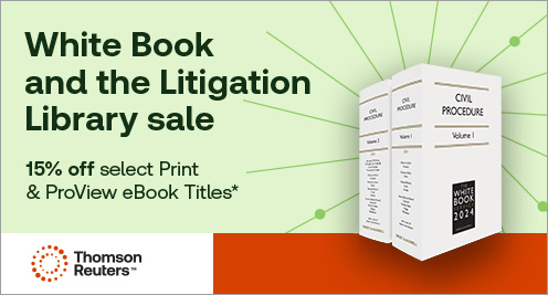 The White Book and the Litigation Library flash sale 