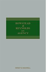 Bowstead & Reynolds on Agency