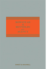 Bowstead and Reynolds on Agency