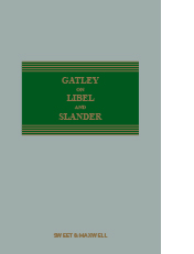 Gatley on Libel and Slander