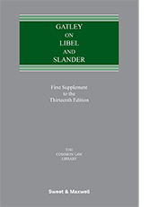 Gatley on Libel and Slander